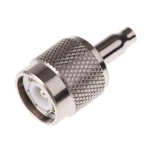 RS PRO Koaxiální konektor, řada: TNC Vnější, 50 Ω, orientace těla: Rovný, Kabel Konektor TNC Krimpovací 80 °C -20 °C,