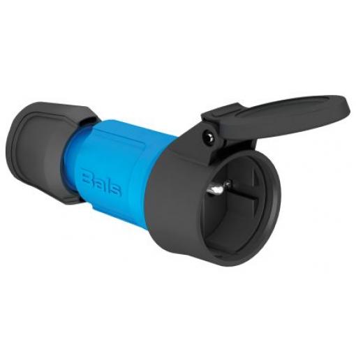 Bals Průmyslový napájecí konektor, IP54, Kabel barva Modrá, 16 A 2P+PE, 250 V
