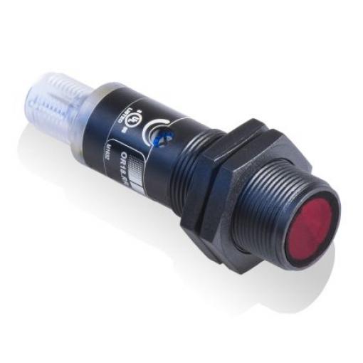 Baumer Fotoelektrický snímač, řada: OR18 Infračervené Válcový Se závitem, výstup: PnP Jednocestný IP67