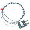 Termočlánek s odkrytým spojem 2 m kabel Kalibrováno typ J PFA 2 m sonda, -75 °C 1.1 mm na 260 °C IEC, RoHS Compliant RS