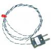 Termočlánek s odkrytým spojem RS232/0517 3 m kabel Kalibrováno typ J PFA 3 m sonda 1/0.3 mm na 250 °C IEC, RoHS