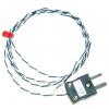 Termočlánek s odkrytým spojem RS232/0517 3 m kabel Kalibrováno typ J PFA 3 m sonda, -75 °C 1/0.5 mm na 250 °C IEC, RoHS