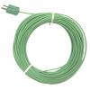 Termočlánek s odkrytým spojem 3 m kabel typ K Perfluoralkoxyalkan 3 m sonda, -75 °C 1/0.3 mm na 260 °C IEC, RoHS