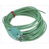 Termočlánek s odkrytým spojem 5 m kabel typ K Perfluoralkoxyalkan 5 m sonda, -75 °C 1/0.5 mm na 260 °C IEC, RoHS