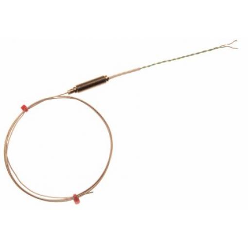 Termočlánek s minerální izolací 100 mm kabel typ K Nerezová ocel 310 150 mm sonda, -40 °C 2 mm na 1100 °C IEC, RoHS