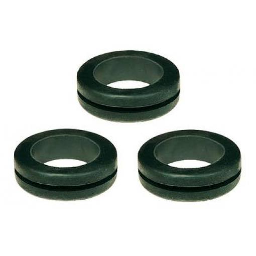 Kabelová průchodka, řada: DA Kabelová průchodka až 6 mm Polychloropren Černá SES Sterling 02520146010 12 mm