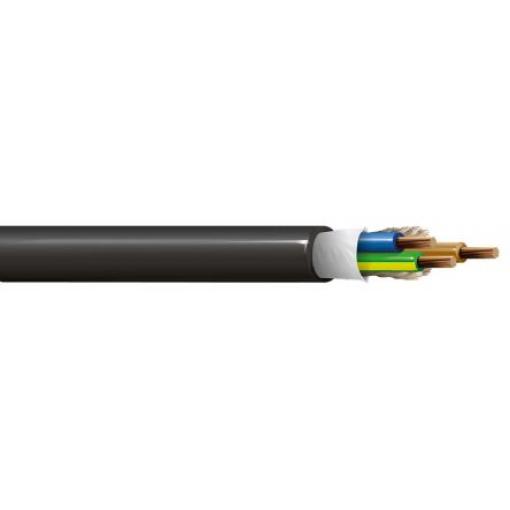 Belden Napájecí kabel, řada: 19352 3žilový 76 m Polyvinylchlorid plášť, Černá, vnější průměr: 8.33 mm OD, 300 V 60 °C