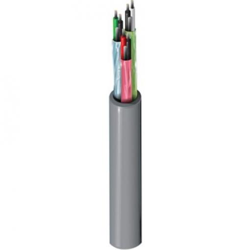 Audio kabel, řada: 9873 Stíněný Belden 3 152 m, Stříbrná