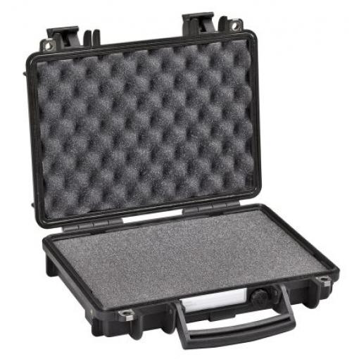 Přepravní pouzdro Vodotěsné, Polypropylen Vodotěsné, Plastové Uzamykatelný 269 mm Pěna 75 mm 326 mm Explorer Cases