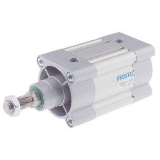 Pneumatický válec vodicích tyčí, řada: DSBC 1383366 Dvojčinný DSBC-80-25-PPSA-N3, vývrt: 80 mm Festo, délka: 25 mm