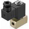 Pneumatický solenoidový ventil Monostabilní, Zavřeno, 2/2, řada: VZWD G Elektřina, max. průtok: 0.4 m³/h Festo 24 V