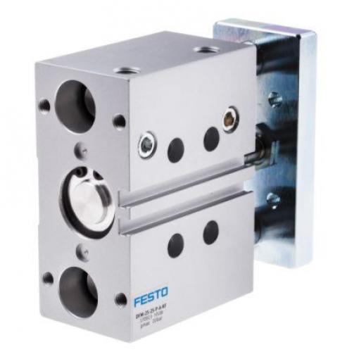 Pneumatický válec s vedením DFM-25-30-P-A-KF, řada: DFM Festo, vývrt: 25 mm, délka: 30 mm Dvojčinný