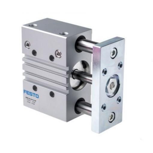 Pneumatický válec s vedením DFM-63-125-P-A-KF, řada: DFM Festo, vývrt: 63 mm, délka: 125 mm Dvojčinný