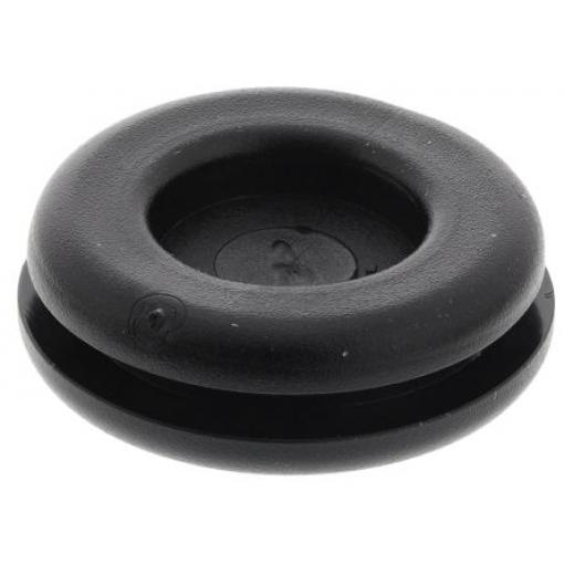 Kabelová průchodka, řada: DG Kabelová průchodka průměr kabelu 11 mm až 11 mm Polyvinylchlorid Černá SES Sterling