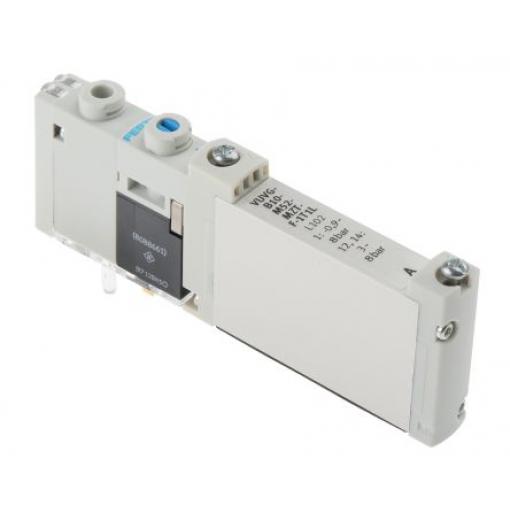 Elektromagnetický ventil 5/2, řada: VUVG Elektřina, max. průtok: 260 L/min Festo 24 V dc
