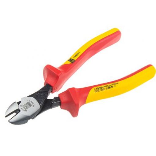 Boční řezačka Splňuje normu VDE/1000V, celková délka: 160 mm, Bimetal kapacita řezání 3.5 mm RS PRO