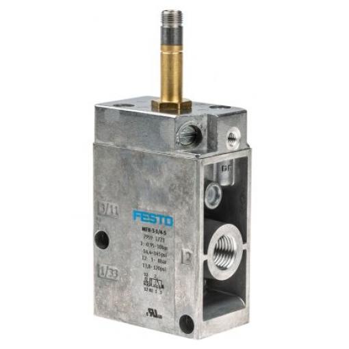 Pneumatický solenoidový ventil 3/2 monostabilní, řada: MFH G Elektřina, max. průtok: 800 L/min Festo