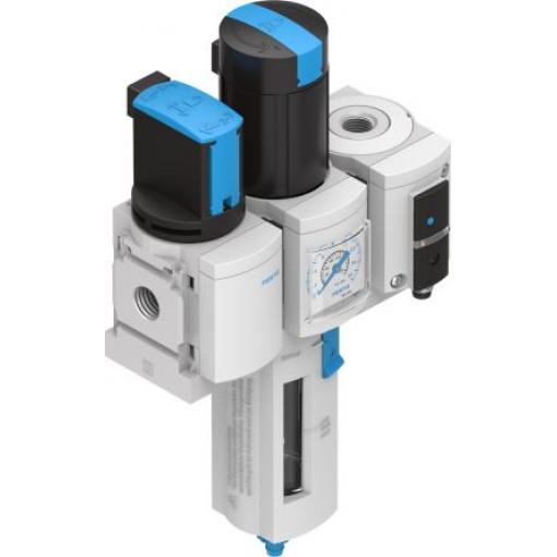 Regulátor s filtrem, řada: MSB 40 μm, přípojka portu: 1/4 in, max. tlak: 14 bar Ruční 1/4 in Festo 8025356