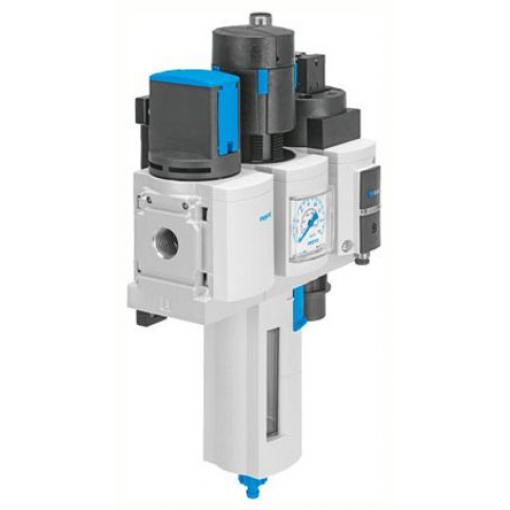 Regulátor s filtrem, řada: MSB 40 μm, přípojka portu: 1/2 in, max. tlak: 18 bar Ruční 1/2 in Festo 8025359