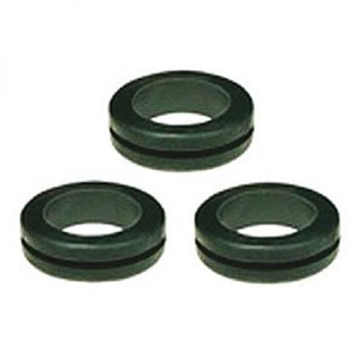 Kabelová průchodka, řada: DK Kabelová průchodka průměr kabelu 9 mm až 9 mm Polyvinylchlorid Černá SES Sterling