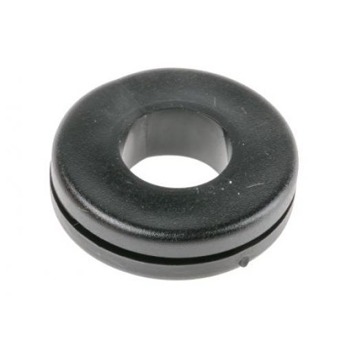 Kabelová průchodka, řada: PLIO Kabelová průchodka průměr kabelu 10 mm až 10 mm Polyvinylchlorid Černá RS PRO 18 mm