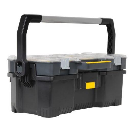 Box na nářadí barva Černá, Žlutá, Pěnová výplň Box na nářadí Stanley, výška: 610 mm, délka: 610 mm 251 mm