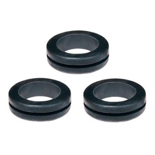 Kabelová průchodka, řada: PLIO Kabelová průchodka až 14 mm Polyvinylchlorid Černá SES 01070043010 22 mm