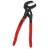 Kleště na hadicové svorky 1, celková délka: 250 mm, Elektrická ocel, Chrom-vanadová ocel Vroubkovaný Knipex