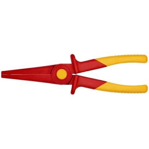 Kleště s dlouhými čelistmi 1, celková délka: 220 mm, Plastové Snipe Nose Nevytváří jiskry Knipex Splňuje normu VDE/1000V