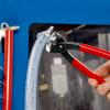 Svorky na uši 1, celková délka: 220 mm, Ocel Knipex