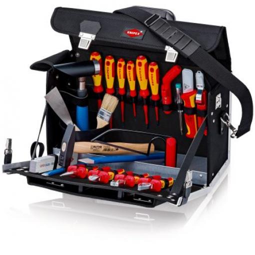 Kufřík na nářadí Sada nářadí pro elektrikáře, počet kusů: 23 Knipex Pouzdro Splňuje normu VDE/1000V