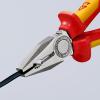 Kombinované kleště 1, celková délka: 180 mm, Nástrojová ocel speciální kvality Knipex Splňuje normu VDE/1000V