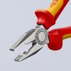 Kombinované kleště 1, celková délka: 180 mm, Nástrojová ocel speciální kvality Knipex Splňuje normu VDE/1000V