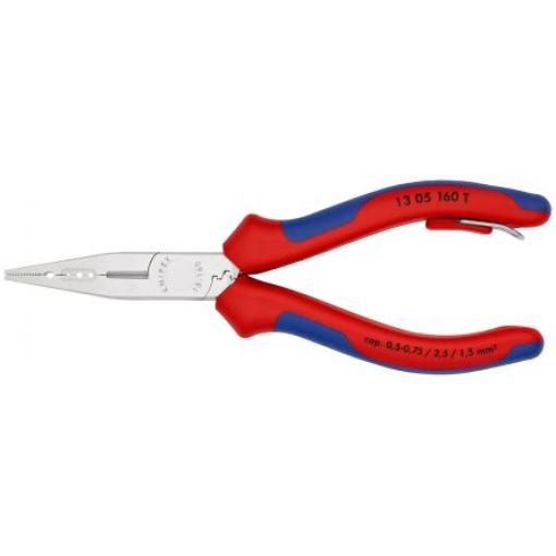 Kombinované kleště 1, celková délka: 160 mm, Nástrojová ocel speciální kvality Knipex