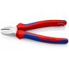 Diagonální řezačka, celková délka: 180 mm, Chrom vanadiová elektrická ocel kapacita řezání 4mm, číslo modelu: Knipex Ne