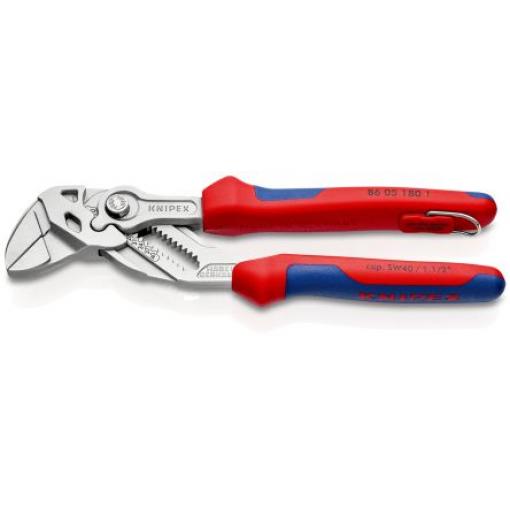 Siko kleště 1, celková délka: 180 mm, Chrom-vanadová ocel, Elektrická ocel délka čelistí 40mm Hladký Knipex