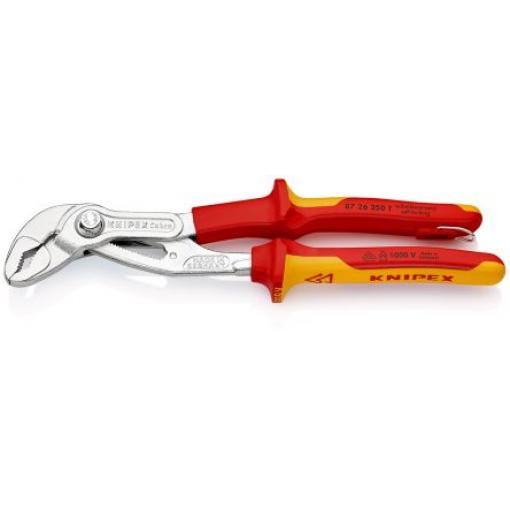 Kleště sikovky 1, celková délka: 250 mm, Chrom-vanadová ocel, Elektrická ocel délka čelistí 46mm Knipex Splňuje normu