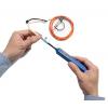 Čisticí sada pro testovací zařízení optických kabelů, Čisticí roztok QuickClean-1.25-1P, pro použití s: 1,5mm konektory