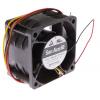 Sanyo Denki Axiální ventilátor, řada: San Ace 9GV, průtok vzduchu: 142.2 m³/h 33.6 W 12 V dc 2.8 A 60 mm 60 mm 38 mm
