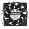Sanyo Denki Axiální ventilátor, řada: San Ace 9GV, průtok vzduchu: 289.8 m³/h 20.16 W 12 V dc 1.68 A 120 mm 120 mm 25 mm