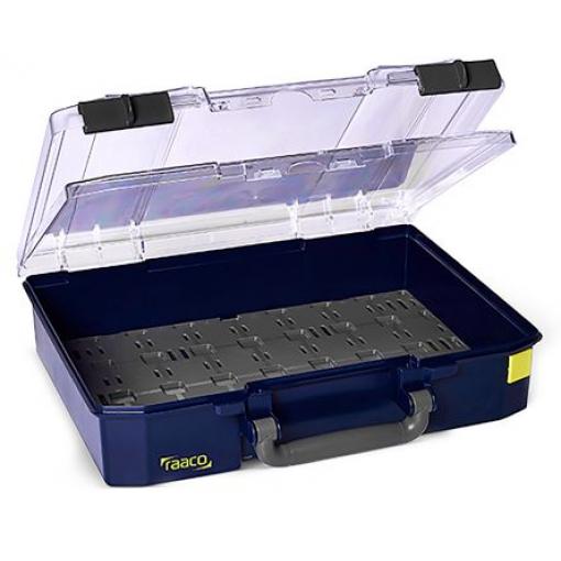 Přihrádková krabice 1 přihrádek Modrá, Polypropylen 83 mm x 337mm x 278 mm Raaco