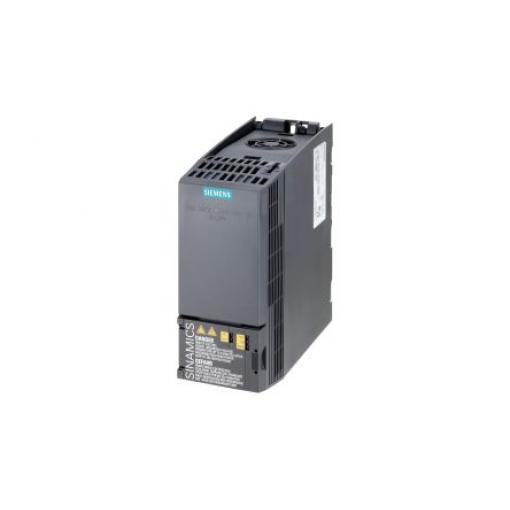 Měnič kmitočtu, řada: SINAMICS G120C 0,37 kW 1.9 A, 2.3 A 400 V AC IP20, pro použití s: Střídavé motory Siemens