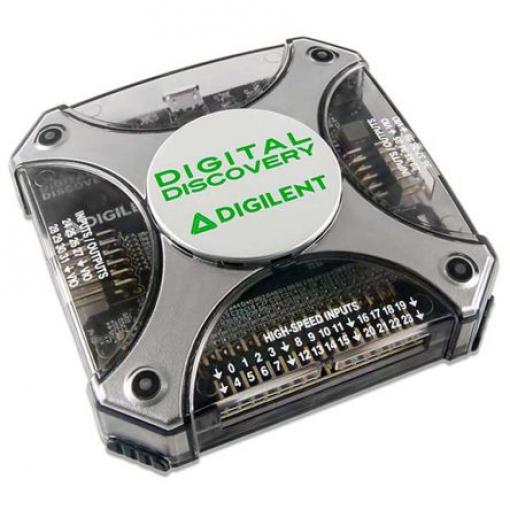 Programovací nástroje a obvodové emulátory Logický analyzátor USB Digital Discovery Programátor Digilent