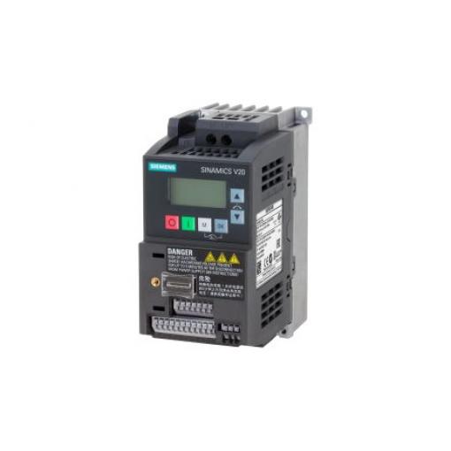 Měnič kmitočtu, řada: SINAMICS V20 0.55 kW 1 550Hz 240 V IP20 Siemens 3.2 A