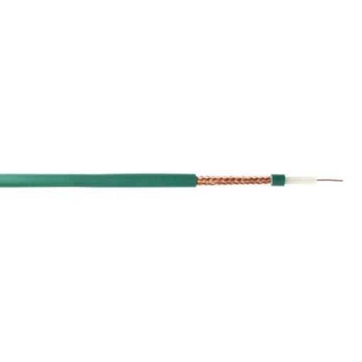 Koaxiální kabel, Zelená Polyvinylchlorid 100 m 75 Ω RS PRO