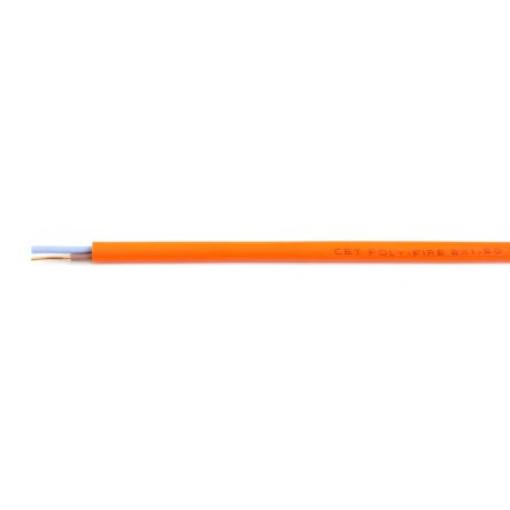 RS PRO Napájecí kabel, řada: CRCA 2žilový 100 m Polyolefin plášť, Oranžová, vnější průměr: 9.2 mm OD, 500 V 90 °C
