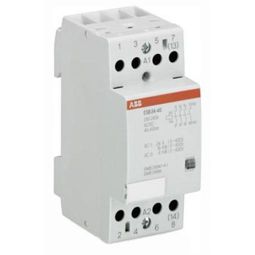 Stykač4 24 A24 V AC/DC4 kW s 4NC kontakty, řada: ESB 4PST