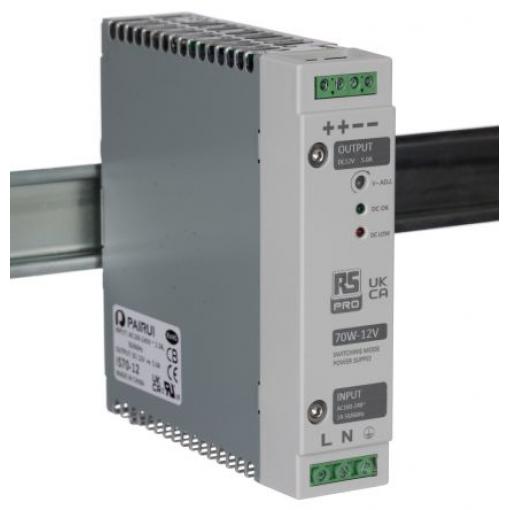 RS PRO 264V ac 5 A 14V dc Stejnosm. motor