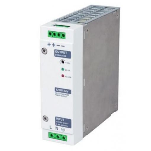 RS PRO Napájecí zdroj na lištu DIN, počet výstupů: 1 Spínaný režim 264V ac 7 A 15V dc 120 W