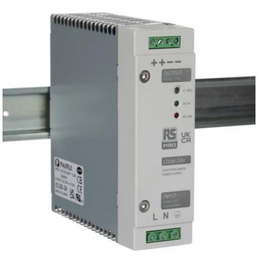 RS PRO 264V ac 5 A 28V dc Stejnosm. motor
